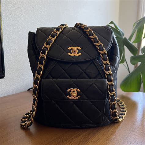 vintage Chanel backpacks